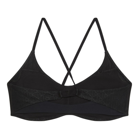 Calvin Klein Γυναικείο μπουστάκι Monogram Logo Mesh Plunge Bra
